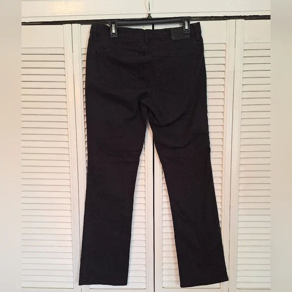 Ralph Lauren Women's Black Modern Straight Leg Jeans Sz 10 *W - Picture 4 of 7